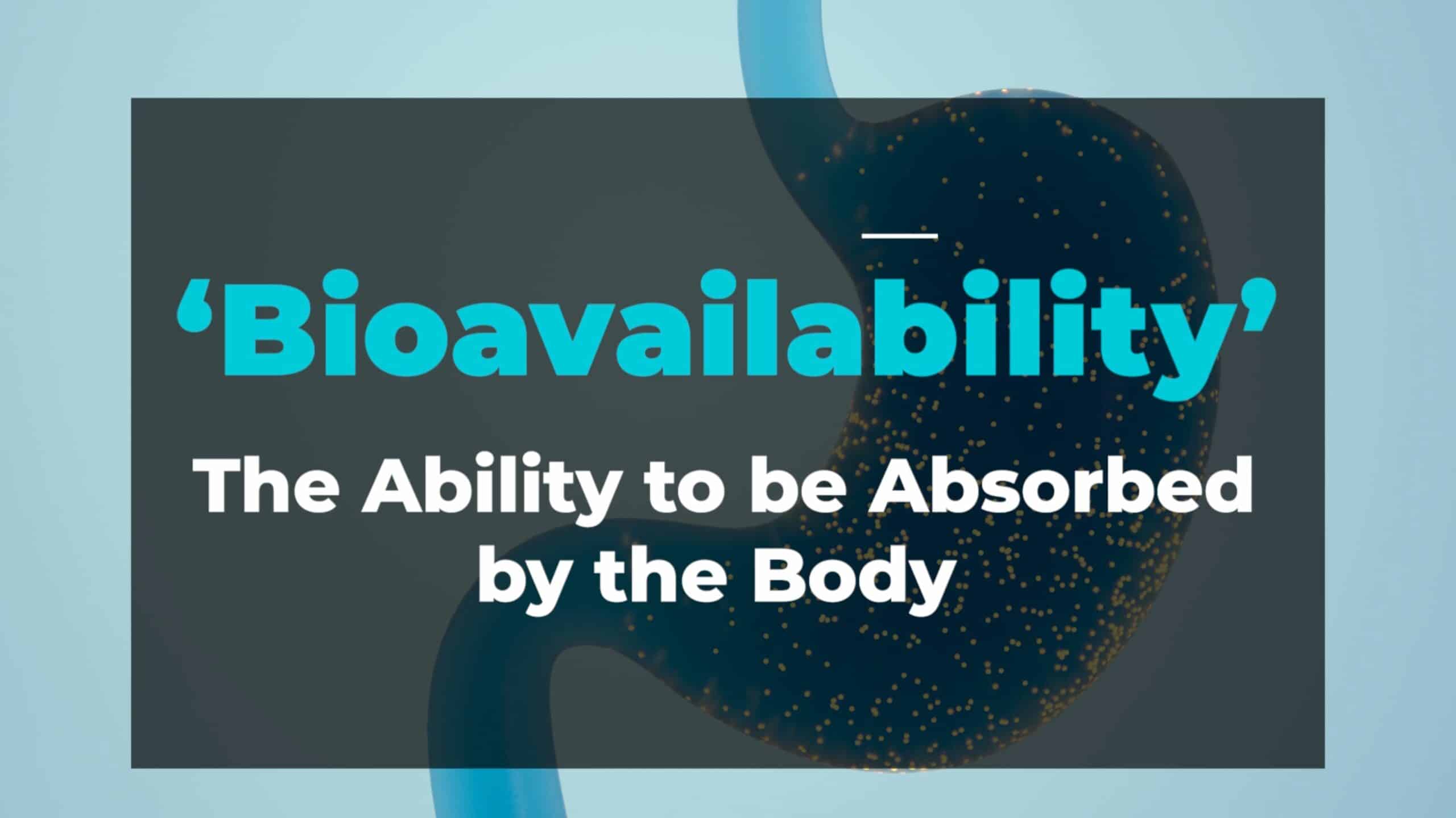 Bioavailability Thumbnail